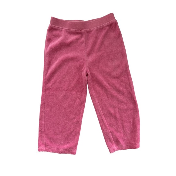 Juicy Couture 24 Month Pink 2 Piece Sweat Pants And Hoody jacket velour - Picture 8 of 9